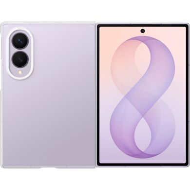 Оригінальний захисний чохол Clear Case (FF) для Samsung Galaxy Fold 8 (EF-QF971CTEGUA) - Transparency