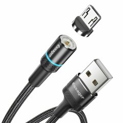 Дата-кабель ESSAGER Magnetic Connecting MicroUSB (1m) - Black