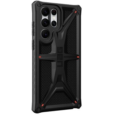 Защитный чехол URBAN ARMOR GEAR (UAG) Monarch Kevlar Series для Samsung Galaxy S22 Ultra (S908) - Kevlar Black