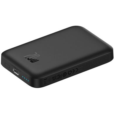 Внешний аккумулятор Baseus Magnetic Mini 20W (6000mAh) P10059002113-00 - Black