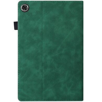 Чехол Deexe Business Style для Samsung Galaxy Tab A9 Plus / Tab A11 Plus (X230/236/X210/216) - Green