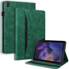 Чехол Deexe Business Style для Samsung Galaxy Tab A9 Plus / Tab A11 Plus (X230/236/X210/216) - Green
