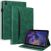 Чехол Deexe Business Style для Samsung Galaxy Tab A9 Plus / Tab A11 Plus (X230/236/X210/216) - Green