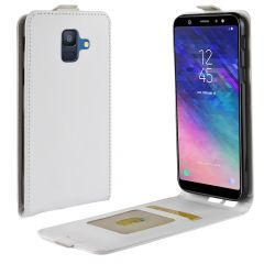 Чохол Deexe Flip Case для Samsung Galaxy A6 2018 (A600) - White