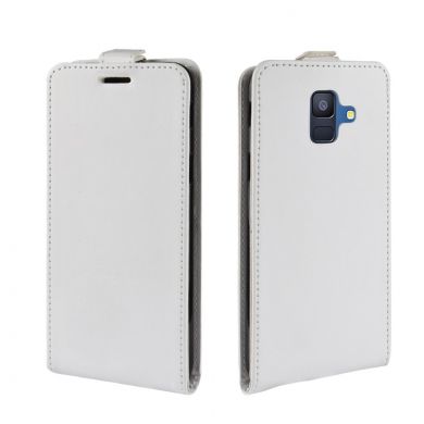 Чохол Deexe Flip Case для Samsung Galaxy A6 2018 (A600) - White