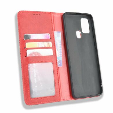 Чохол Deexe Retro Style для Samsung Galaxy A21s (A217) - Red