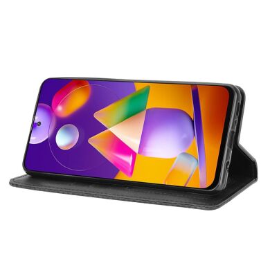 Чехол Deexe Retro Style для Samsung Galaxy M31s (M317) - Black