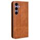 Чохол Deexe Retro Style для Samsung Galaxy S24 - Brown