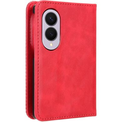 Чехол Deexe Retro Style (FF) для Samsung Galaxy Fold 8 - Red