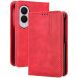 Чехол Deexe Retro Style (FF) для Samsung Galaxy Fold 8 - Red. Фото 1 из 5