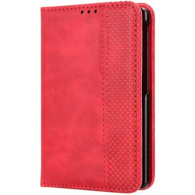Чехол Deexe Retro Style (FF) для Samsung Galaxy Fold 8 - Red