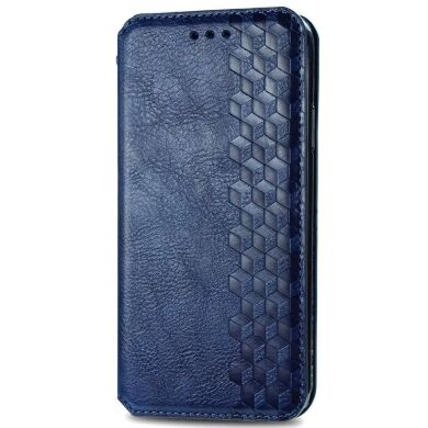 Чехол Deexe Rhombus Wallet для Samsung Galaxy A24 (A245) - Blue