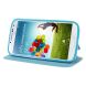 Чехол Deexe Wood Grain для Samsung Galaxy S4 (i9500) - Blue. Фото 4 из 10