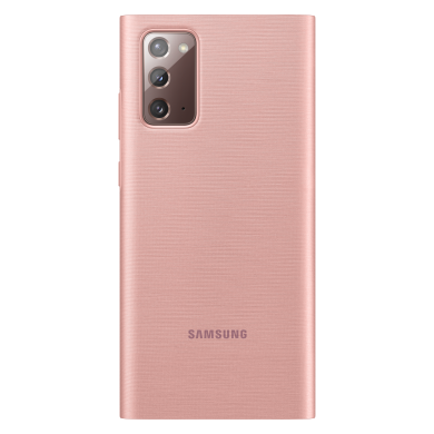 Чохол-книжка Clear View Cover для Samsung Galaxy Note 20 (N980) EF-ZN980CAEGRU - Copper Brown