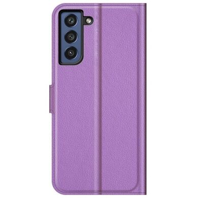 Чохол-книжка Deexe Book Type для Samsung Galaxy S21 FE (G990) - Purple