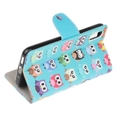 Чехол-книжка Deexe Color Wallet для Samsung Galaxy A02 (A022) - Cute Owls