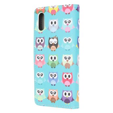 Чехол-книжка Deexe Color Wallet для Samsung Galaxy A02 (A022) - Cute Owls