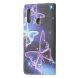 Чехол-книжка Deexe Color Wallet для Samsung Galaxy A20s (A207) - Purple Butterflies