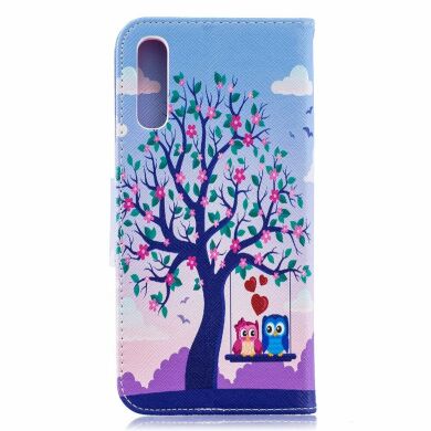 Чохол-книжка Deexe Color Wallet для Samsung Galaxy A50 (A505) / A30s (A307) / A50s (A507) - Tree and Owls