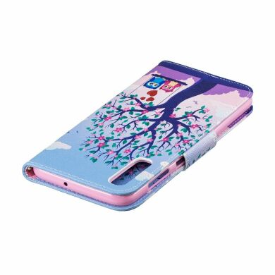 Чехол-книжка Deexe Color Wallet для Samsung Galaxy A50 (A505) / A30s (A307) / A50s (A507) - Tree and Owls