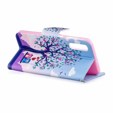 Чохол-книжка Deexe Color Wallet для Samsung Galaxy A50 (A505) / A30s (A307) / A50s (A507) - Tree and Owls