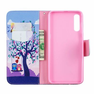 Чехол-книжка Deexe Color Wallet для Samsung Galaxy A50 (A505) / A30s (A307) / A50s (A507) - Tree and Owls
