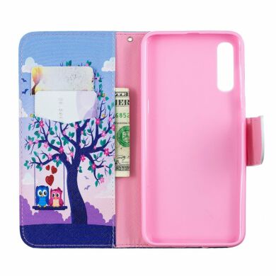 Чохол-книжка Deexe Color Wallet для Samsung Galaxy A50 (A505) / A30s (A307) / A50s (A507) - Tree and Owls