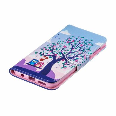 Чохол-книжка Deexe Color Wallet для Samsung Galaxy A50 (A505) / A30s (A307) / A50s (A507) - Tree and Owls