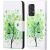 Чехол-книжка Deexe Color Wallet для Samsung Galaxy A73 (A736) - Green Tree