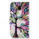 Чохол-книжка Deexe Color Wallet для Samsung Galaxy J4 2018 (J400), Colorful Tree