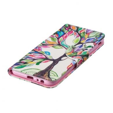Чохол-книжка Deexe Color Wallet для Samsung Galaxy J4+ (J415), Colorized Tree