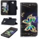 Чехол-книжка Deexe Color Wallet для Samsung Galaxy J6+ (J610) - Rhinestone Decor Butterfly. Фото 1 из 9
