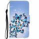 Чехол-книжка Deexe Color Wallet для Samsung Galaxy M11 (M115) - Vivid Butterflies. Фото 1 из 5