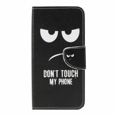 Чохол-книжка Deexe Color Wallet для Samsung Galaxy M20 (M205), Do Not Touch My Phone