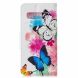 Чохол-книжка Deexe Color Wallet для Samsung Galaxy S10 (G973) - Butterflies and Flowers