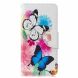 Чехол-книжка Deexe Color Wallet для Samsung Galaxy S10 (G973) - Butterflies and Flowers. Фото 2 из 8