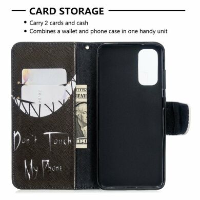 Чохол-книжка Deexe Color Wallet для Samsung Galaxy S20 (G980) - Do not Touch My Phone