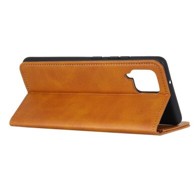 Чехол-книжка Deexe Wallet Case для Samsung Galaxy A12 (A125) / A12 Nacho (A127) / M12 (M127) - Brown