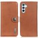 Чехол-книжка KHAZNEH Wallet Cover для Samsung Galaxy A16 (A165) - Brown. Фото 1 из 8