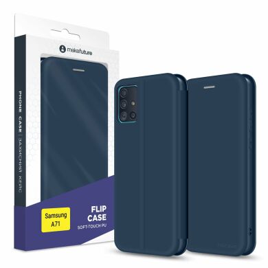 Чехол-книжка MakeFuture Flip Case для Samsung Galaxy A71 (A715) - Blue