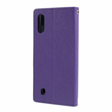 Чехол-книжка MERCURY Fancy Diary для Samsung Galaxy M10 (M105) - Purple