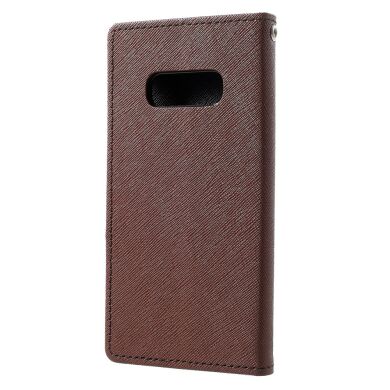 Чехол-книжка MERCURY Fancy Diary для Samsung Galaxy S10e - Brown