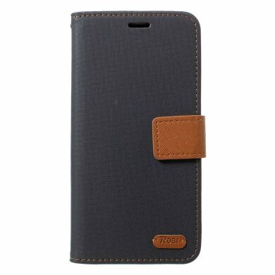 Чохол-книжка ROAR KOREA Cloth Texture для Samsung Galaxy S10 (G973) - Black