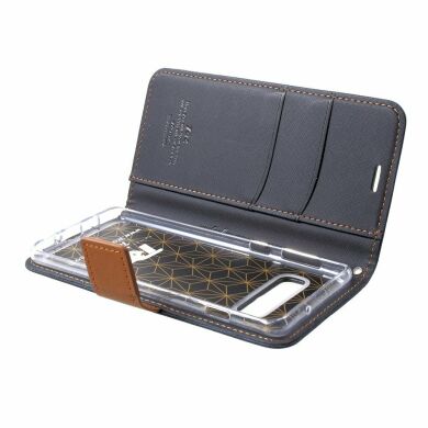 Чохол-книжка ROAR KOREA Cloth Texture для Samsung Galaxy S10 (G973) - Black