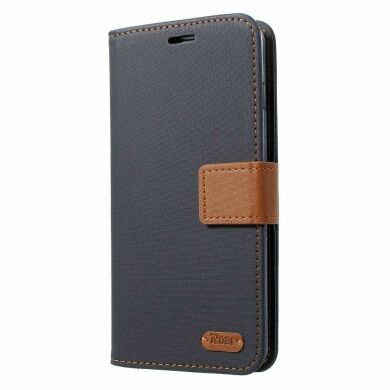 Чохол-книжка ROAR KOREA Cloth Texture для Samsung Galaxy S10 (G973) - Black