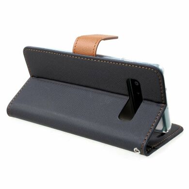 Чохол-книжка ROAR KOREA Cloth Texture для Samsung Galaxy S10 (G973) - Black