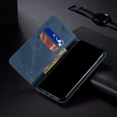 Чехол-книжка UniCase Jeans Wallet для Samsung Galaxy S21 (G991) - Blue