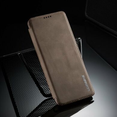 Чехол LC.IMEEKE Retro Style для Samsung Galaxy A51 (А515) - Coffee