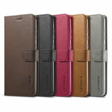 Чехол LC.IMEEKE Wallet Case для Samsung Galaxy A21s (A217) - Grey