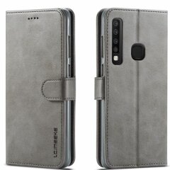Чехол LC.IMEEKE Wallet Case для Samsung Galaxy A9 2018 (A920) - Grey